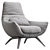 ERMES Modern Designer Furniture Set 3D model small image 5