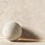 Beige Decorative Plaster Material 3D model small image 1