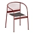  Modern Steel Armchair VELIT 3D model small image 3
