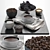 Modern Coffee Set 3D Models 3D model small image 1