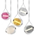 Sleek Glass Pendant Light 3D model small image 1
