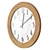 Troykatime Wall Clock Light Wood 3D model small image 2