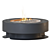 Tupa Outdoor Fire Bowl & Grill 3D model small image 2