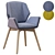 Sleek Boss Design Office Chair 3D model small image 1