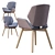 Sleek Boss Design Office Chair 3D model small image 3