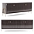 Elegant Serge Cabinet Model 3D model small image 1