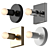 Retro Vibes Sconce Duo 3D model small image 1