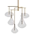 Elegance XL Chandelier in VRay 3D model small image 1