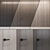 Wood Veneer Wall Panels 3D model small image 1