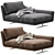 Modern Bonaldo Skid Furniture Design 3D model small image 1