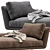Modern Bonaldo Skid Furniture Design 3D model small image 2