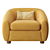 Modern 2014 Yoji Chair Model 3D model small image 3