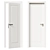 CORDA 101P Bianco Interior Door 3D model small image 1