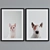 Grimm Animal Frame Set 3D model small image 2