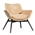 Union Relax Armchair - LOOK 3D model small image 7