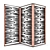 Borealis Giorgetti Folding Screen 3D model small image 3