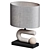 Carlo Low Table Lamp with Shade 3D model small image 2