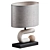 Carlo Low Table Lamp with Shade 3D model small image 3