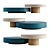 Sleek Contemporary DOLMEN Coffee Table 3D model small image 1