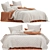 Tufted Iris Natural Quilt Cover 3D model small image 1