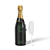 Exquisite Moët Chandon Champagne Bottle 3D model small image 2