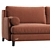 Modern Chic Polo Sofa Club 3D model small image 5