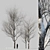 Winter Wonderland Trees Set 3D model small image 8