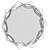 Star Wall Mirror in Gold 3D model small image 3