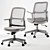 ErgoFlex Midback Mesh Office Chair 3D model small image 2