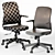 ErgoFlex Midback Mesh Office Chair 3D model small image 6