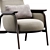 Contemporary Vuelta Chair Design 3D model small image 3