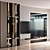 Samsung TV Wall Mount Set 3D model small image 3