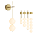 Title: Glass Globe Wall Lamp	Collection 3D model small image 1