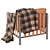 Modern Chic Designer Armchair with Vinyl Webbing 3D model small image 5