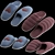  Cozy Polygon Slippers 3D model small image 1