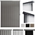 Customizable Vertical Blinds Kit 3D model small image 1