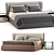 Modern Ditreitalia CLAIRE Bed - Quality Visualization 3D model small image 2