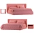 Modern Ditreitalia CLAIRE Bed - Quality Visualization 3D model small image 5