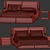 Modern Ditreitalia CLAIRE Bed - Quality Visualization 3D model small image 6