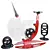 Modern Fitness Equipment with Accessories 3D model small image 4