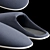Cozy Geometric House Slippers 3D model small image 5