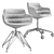 Stylish Flow Slim Chair 3D model small image 3