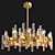 Contemporary Artistic Chandelier 3D model small image 2