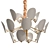 Elegant Akira Chandelier Lighting Fixture 3D model small image 2