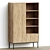 Modern Blackbird Storage Cabinet 3D model small image 2