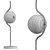 Luxury Modern Lamp Wellig Model 3D model small image 2