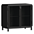 Modern Wood Sideboard, Elegant Design 3D model small image 1