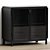 Modern Wood Sideboard, Elegant Design 3D model small image 2