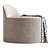 Baxter Nina 2016 Modern Sofa 3D model small image 6
