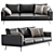  BoConcept Carlton Modern Sofa 3D model small image 2
